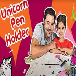 Bostik DIY Australia tutorial unicorn pen holder teaser image