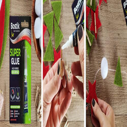Bostik DIY Greece How to make a christmas garland teaser image