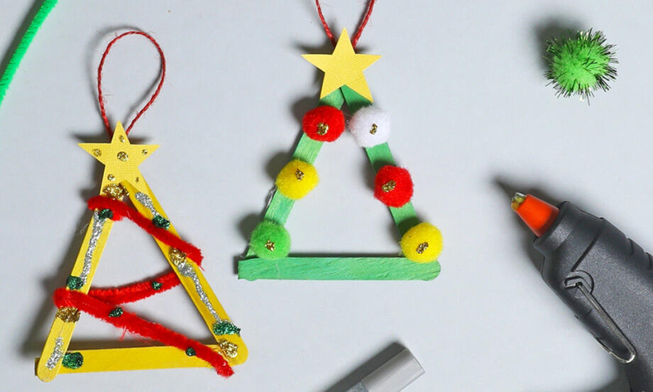 bostik diy australia tutorial christmas tree decorations banner