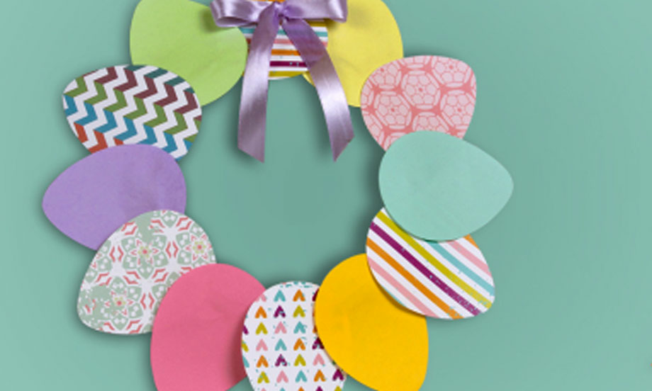 Bostik diy hong kong tutorial easter garland teaser image