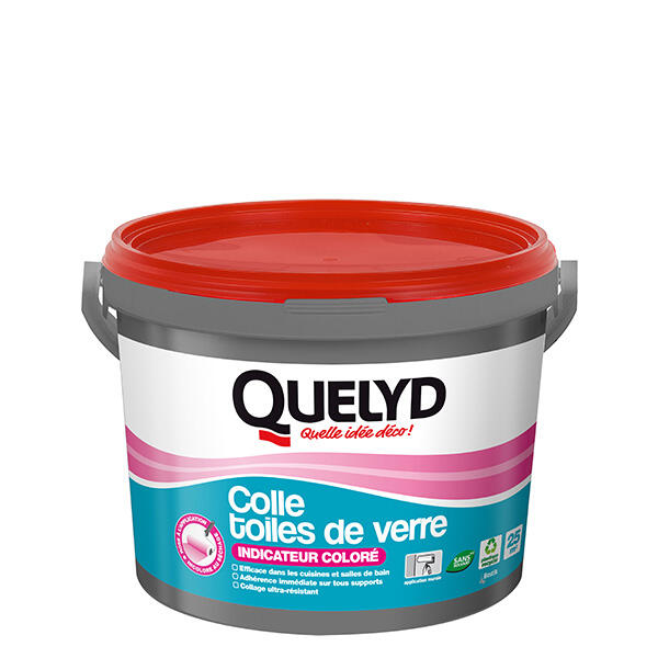 Bostik DIY France Quelyd Colle Toiles de Verre Indicateur Coloré product image 600x600