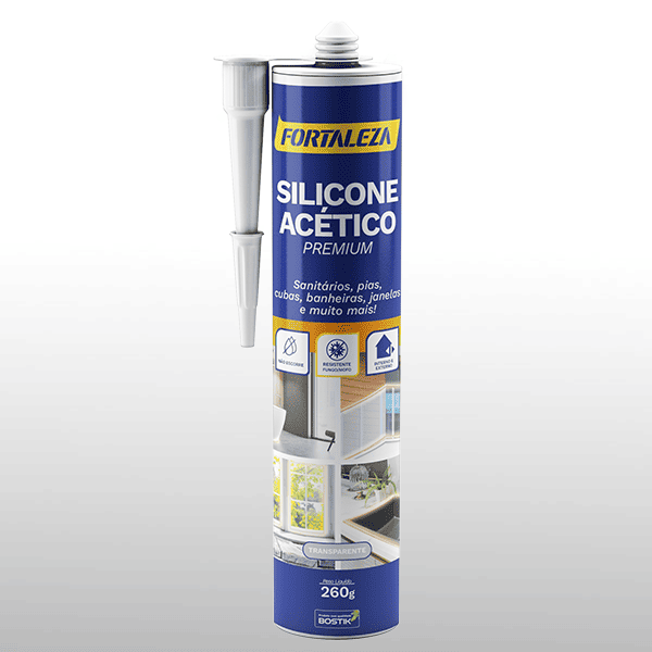 Bostik DIY Brazil Fortaleza Silicone Acetico premium product image