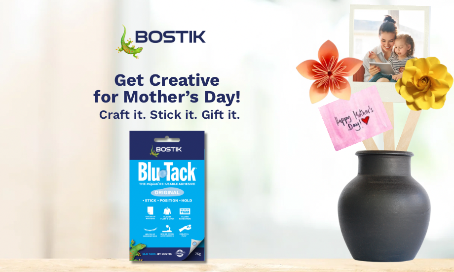 Bostik DIY Australia Mothers Day Card Teaser