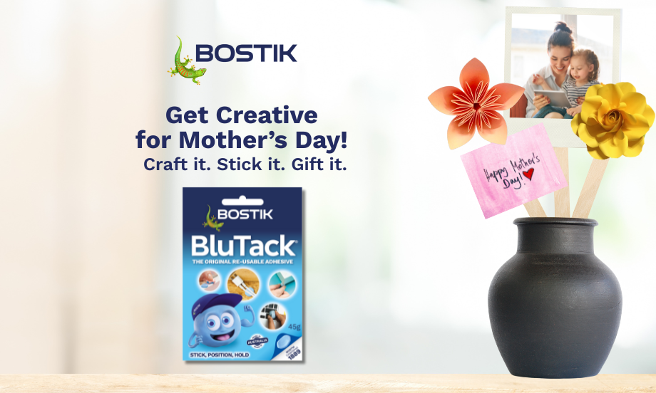 Bostik DIY Singapore Mothers Day Crafts Banner 920x552px