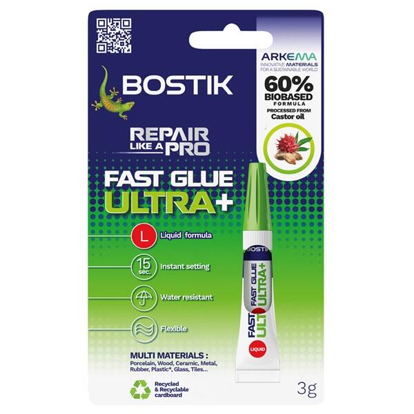 Bostik DIY Australia repair fast glue front product image