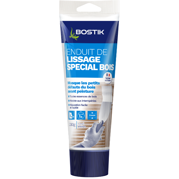 Bostik DIY France enduit de lissage special bois pate product image