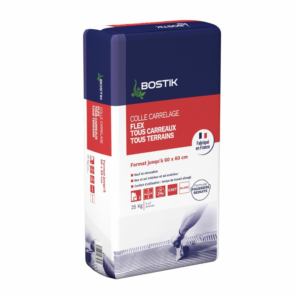 Bostik DIY France Colle Carrelage Flex Tous Carreaux Tous Terrains Sans Poussière C2ET product image