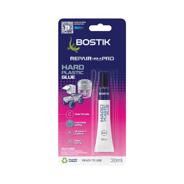 Bostik DIY New Zealand Repair Hard plastics product image