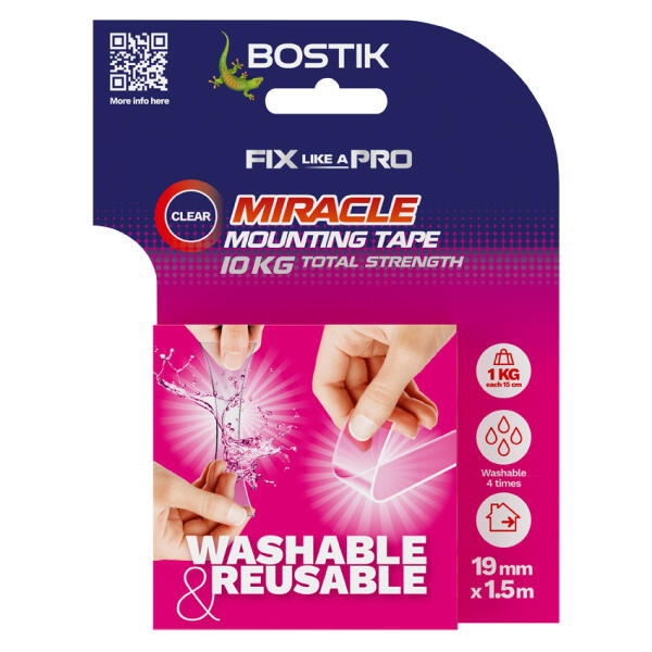 Bostik DIY Moldova RO Miracle Mounting Tape Front