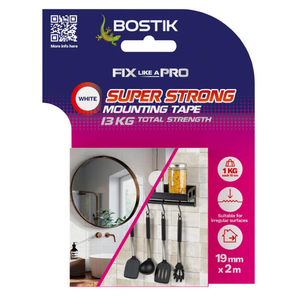 Bostik DIY Moldova RO Super Strong Mounting Tape Front
