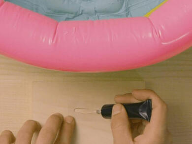 soft plastics clear glue how to use