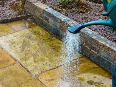 How to remove green growth from outdoor spaces | Bostik Ireland