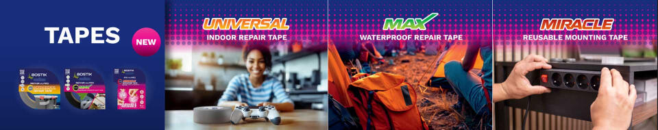 Bostik DIY Moldova RO tapes campaign page bannner