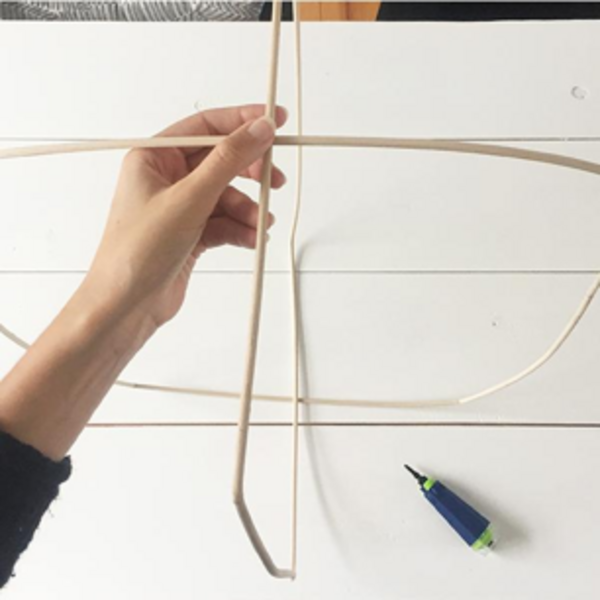 Bostik DIY Bohemian Pendant light step 5