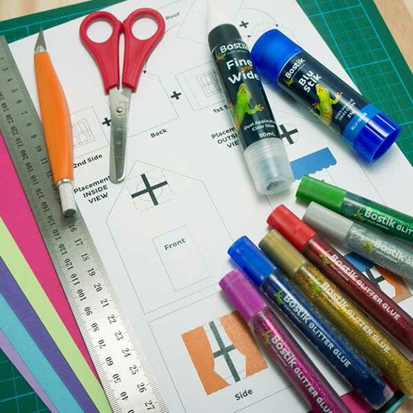 Bostik DIY New Zealand Tutorial House step 1