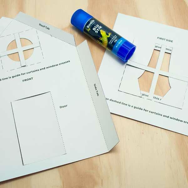 Bostik DIY New Zealand Tutorial House step 3