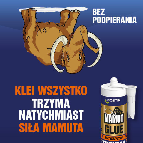 Bostik DIY Poland Mamut glue product teaser image 5