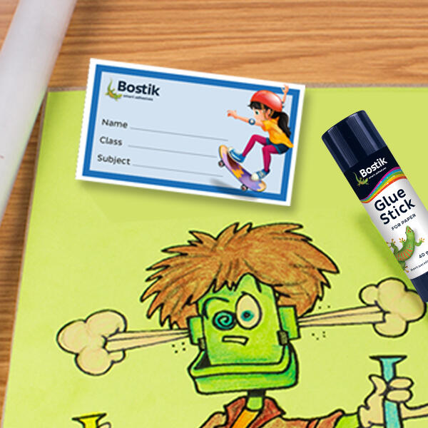 Bostik-DIY-South-Africa-Book-Labels-step-3