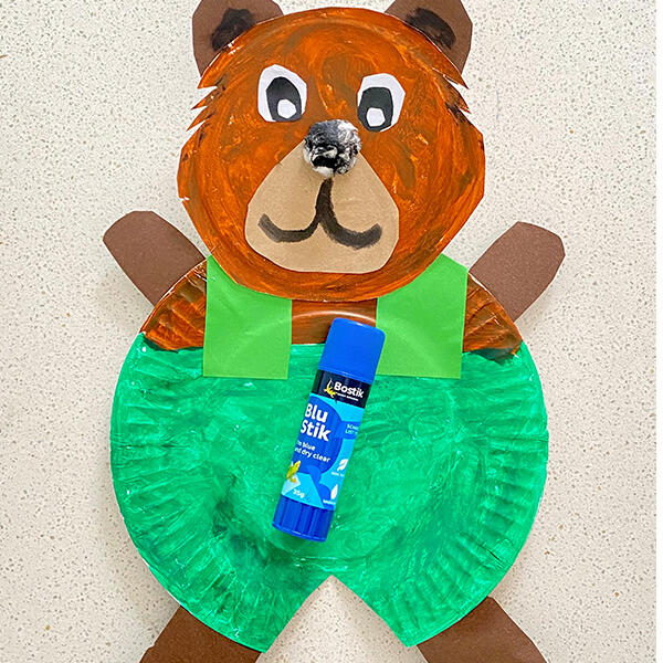 Bostik DIY Australia corduroy bear step 17