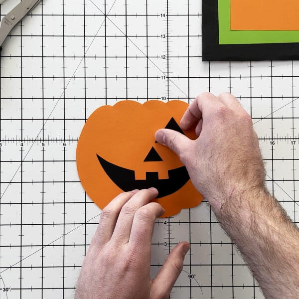 Bostik DIY Australia Tutorial Halloween Pumpkin Step 3