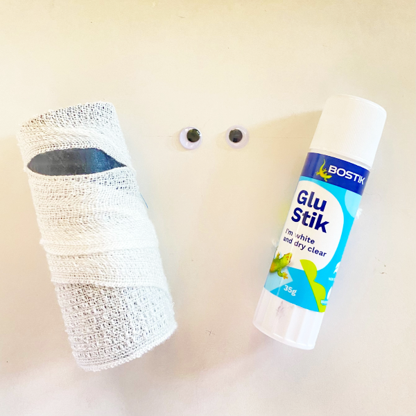 Bostik DIY Australia mummy halloween craft project step 5