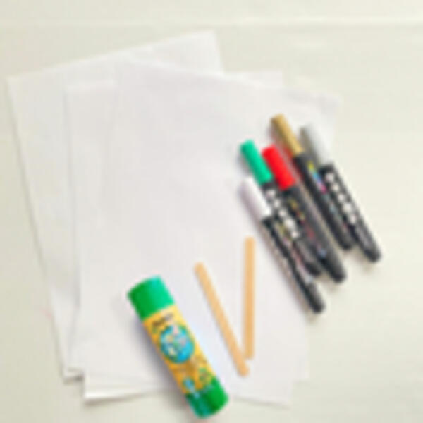 bostik diy new zealand tutorial paper fans Step1