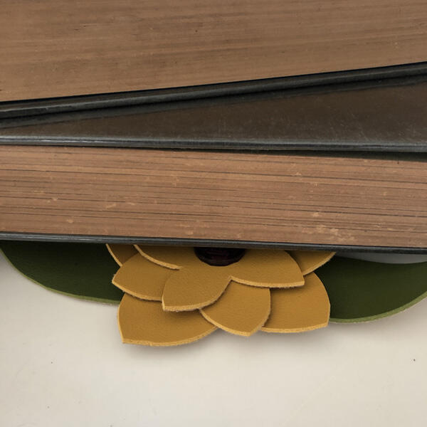 Bostik DIY Philippines How to Make Leather Flower Charms Step 3