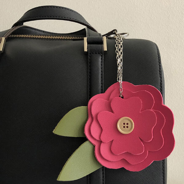 Bostik DIY Philippines How to Make Leather Flower Charms Step 5