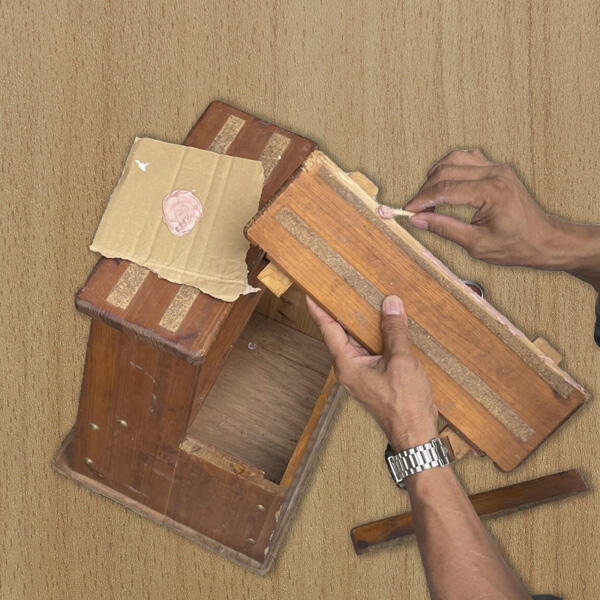 Bostik DIY Philippines tutorial how to repair your step stool step 2