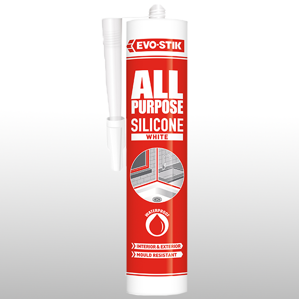 Bostik DIY Ireland product Evo-Stik all purpose silicone white