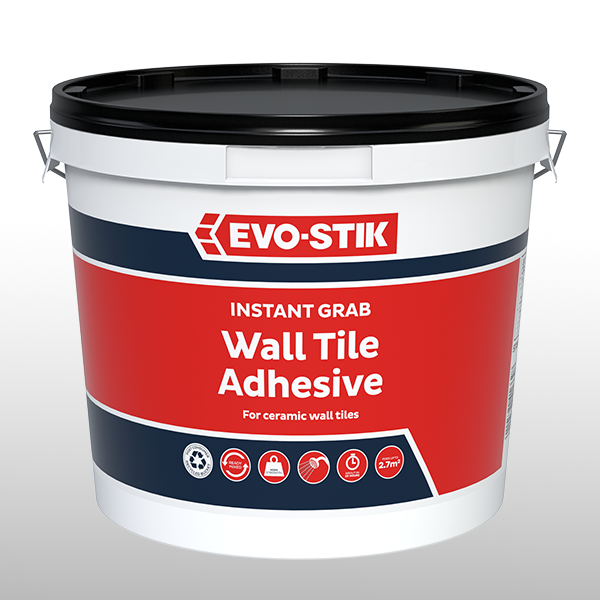 Bostik DIY Ireland product Evo-Stik instant grab wall tile adhesive