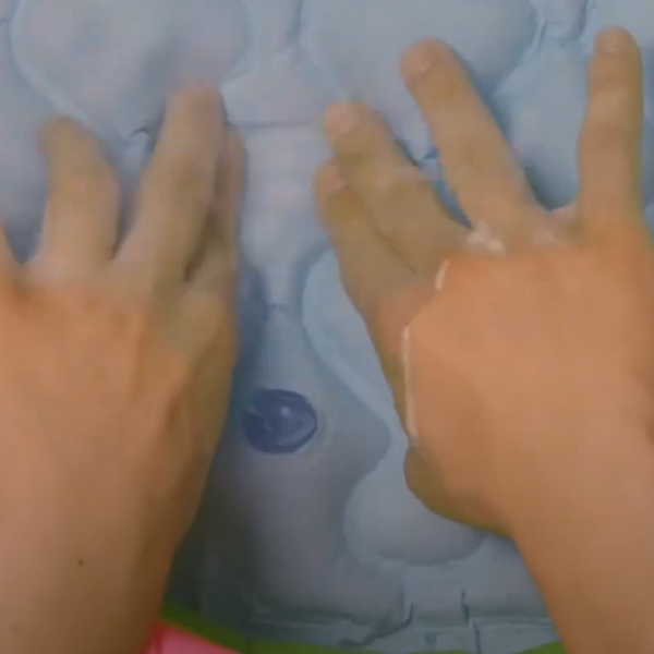 Bostik DIY Poland Tutorial How to repair a creaked pool step 5