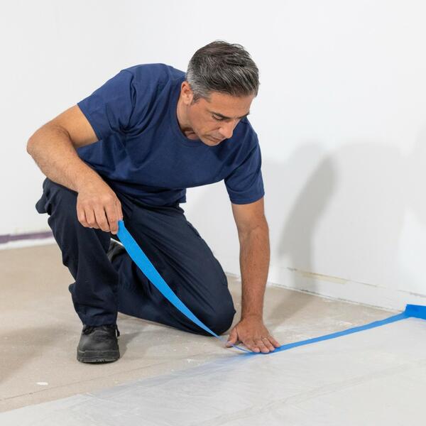 Bostik DIY Poland Tutorial gun foam safety preparation Block 2