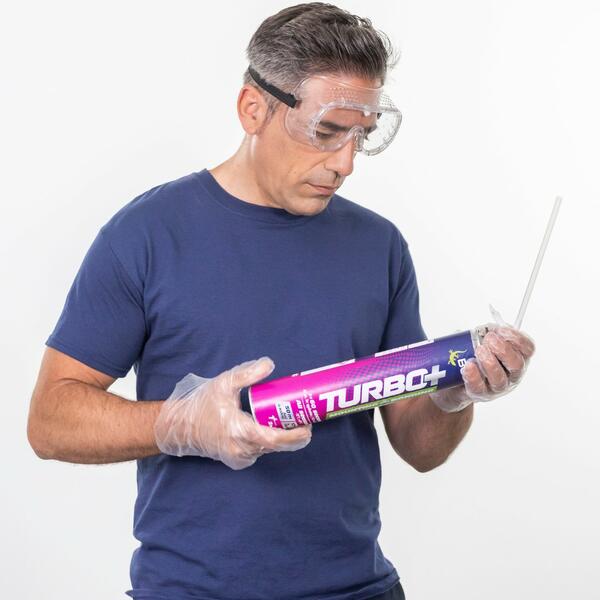 Bostik DIY Poland Tutorial gun foam safety preparation Block 7