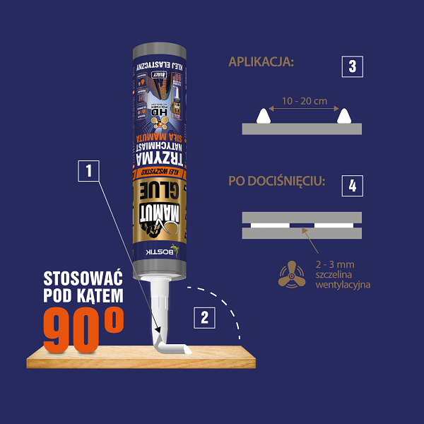 Bostik DIY Poland mamut glue product teaser image 3