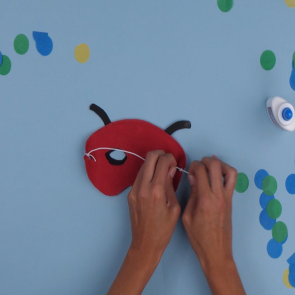 Bostik DIY United Kingdom tutorial animal mask step 5