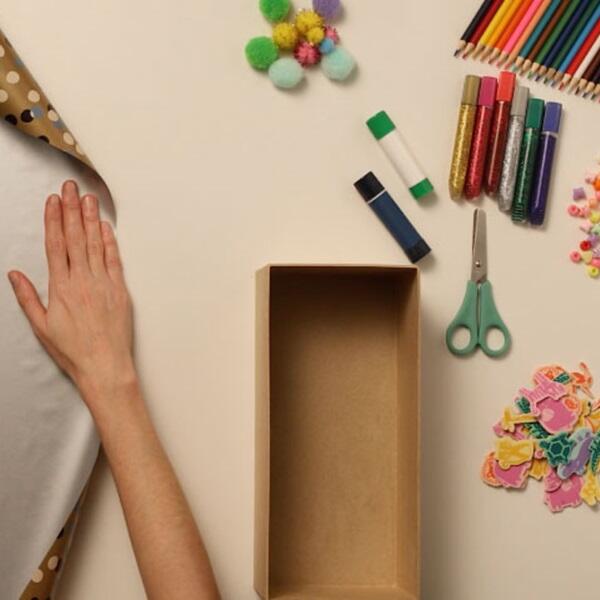 Bostik DIY United Kingdom tutorial diy storage box step 1