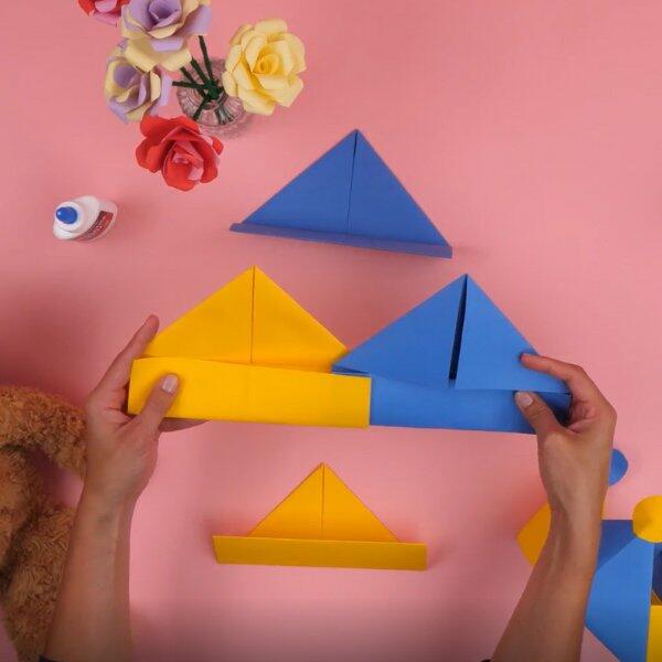 Bostik DIY Greece tutorial 3 fun ideas with paper step 13