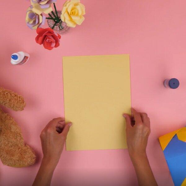 Bostik DIY Greece tutorial 3 fun ideas with paper step 21