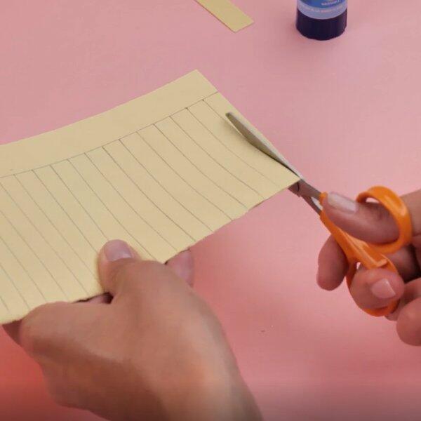 Bostik DIY Greece tutorial 3 fun ideas with paper step 23