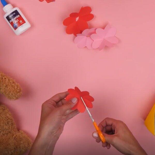 Bostik DIY Greece tutorial 3 fun ideas with paper step 4