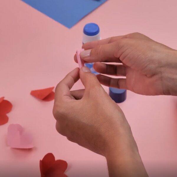 Bostik DIY Greece tutorial 3 fun ideas with paper step 6