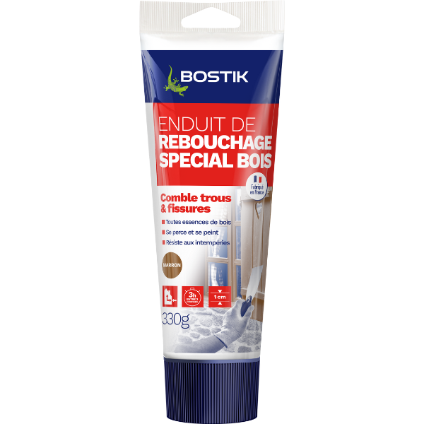 Bostik DIY France enduit de rebouchage special bois pate product image