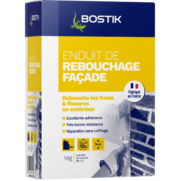 Bostik DIY France enduit de rebouchage pour facade poudre product image