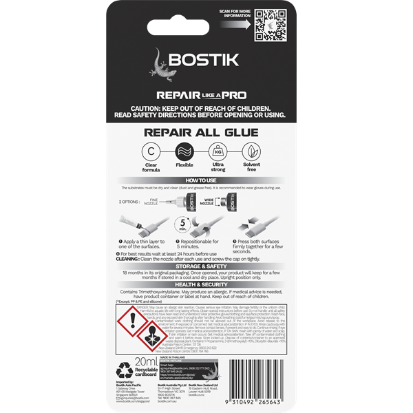 Bostik DIY Australia repair all glue product image 2