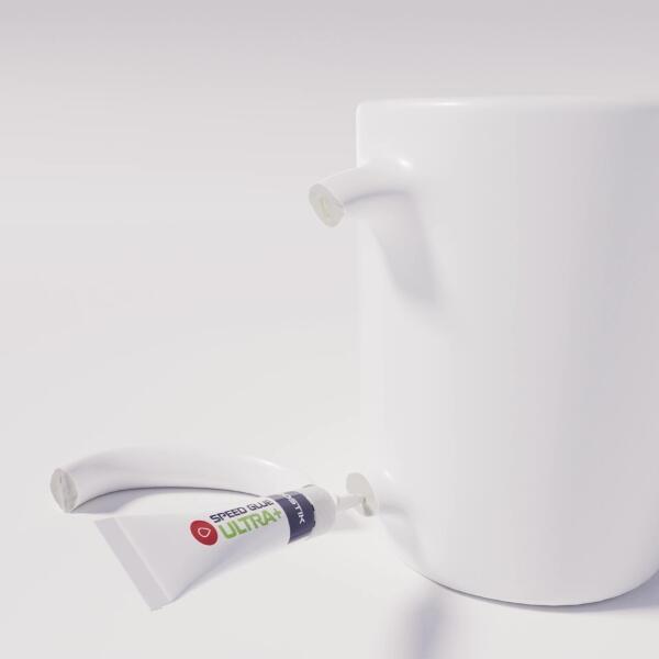Bostik DIY Czech mug fixing Speedglue Ultra