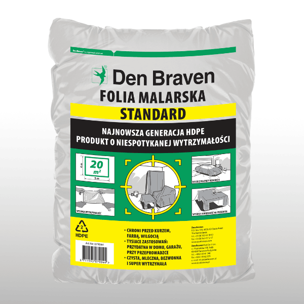 Bostik DIY Poland Den Braven Folia Malarska Mocna standard product image