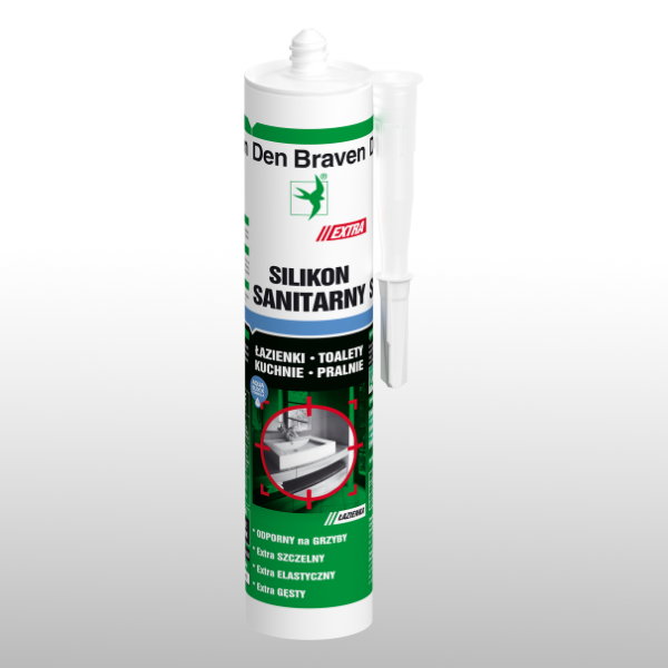 Bostik DIY Poland Den Braven Silikon Sanitarny product image
