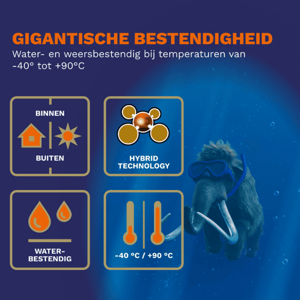 Bostik DIY Belgium Mamut Montagelijm product image