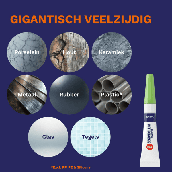 Bostik DIY Belgium Secondelijm product image
